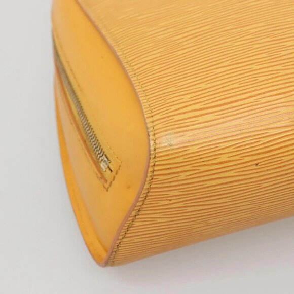 LOUIS VUITTON Epi Mabillon Backpack Yellow M52239 LV Auth 141386 - Picture 4 of 16